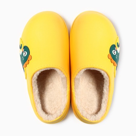Slips children's size 34-35, yellow-1