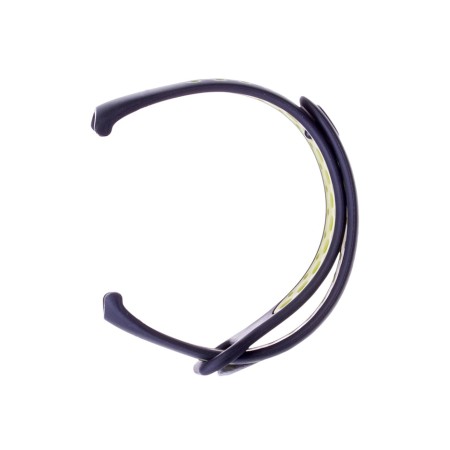 Luazon strap for fitness bracelet Mi Band 8, with perforation, black-green-1