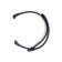 Luazon strap for fitness bracelet Mi Band 8, with perforation, black-green