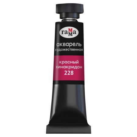 A watercolor art in a tube, 9 ml, gamma "Old Master", Red Hinacrididon, 111021228