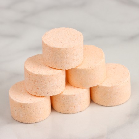 A set of bath bombs 6 pcs "Apricot Punch" for 25 g-1