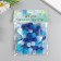 Decor for creativity "Pomponchiki. Blue sky" d = 1.3 cm set 70 pcs