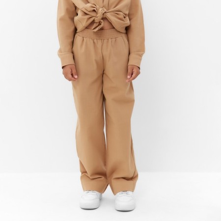 Костюм (рубашка и брюки) детский KAFTAN "Лен", размер 28 (86-92см) бежевый-6