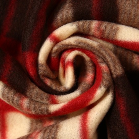 Ireland blad 100x150cm, brown, fleece 150g/m, PE100%-3