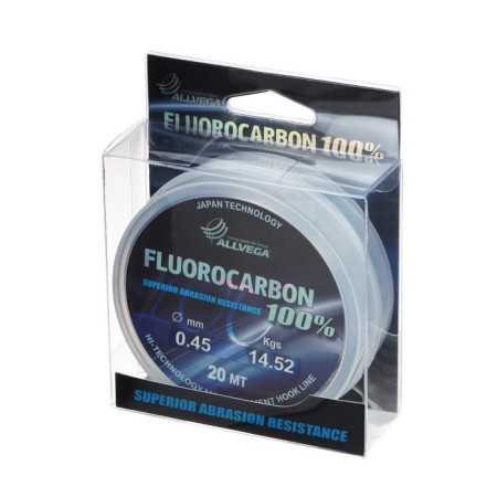 Monophile FX FX FX FLUOROCARBON 100%, diameter 0.45 mm, test 14.52 kg, 20 m, transparent-2