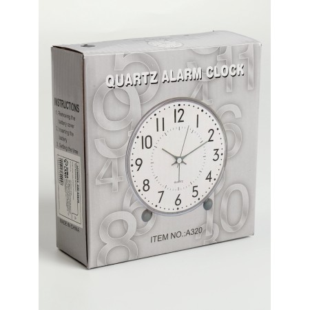 Watch a alarm clock, on batteries, 13.5 x 4.5 x 14 cm, dial 13.5 x 11.6 cm-7