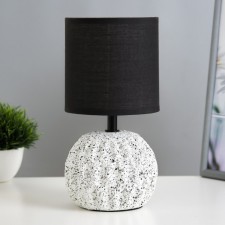 Arnella desktop E14 40W white-black 12x12x26 cm Risalux