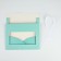 Folding box for flowers with a window Pressent, Tiffany, 16 x 27 x 9 cm