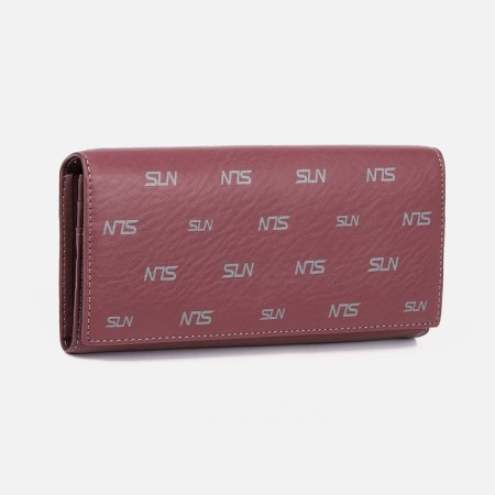 Women's wallet on magnets, powder color