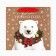 Craft square “New Year's bear”, 22 x 22 x 11 cm, New Year