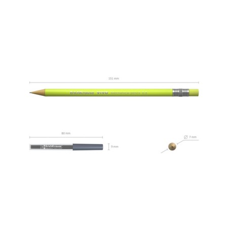 Set of pencil mechanical Erichkrause "Vivo", NV, Grifel D = 0.5 mm, 20 sections, in a package, mix-8