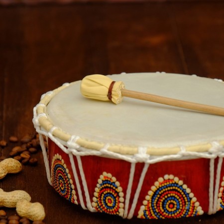 Souvenir musical instrument "Buben" 22x22x8 cm mix-4