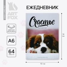 Diary A6, 64 liters. 