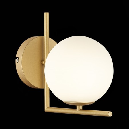Wall lamp ST LUCE. SL1148.301.01. CODDA. 1x5 watts, G9, 15x17 cm, brass color-2