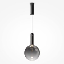 Suspension lamp Maytoni Mod182PL-L6B3K, LED, 6W, 25x25x360 cm, 700lm, Black color Black