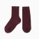 Women's socks Makra inside, burgundy color, size 23