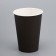 Black glass glass 400 ml, diameter 90 mm