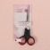 Scissors are universal, mowed blade, 6 ", 16 cm, black/red color