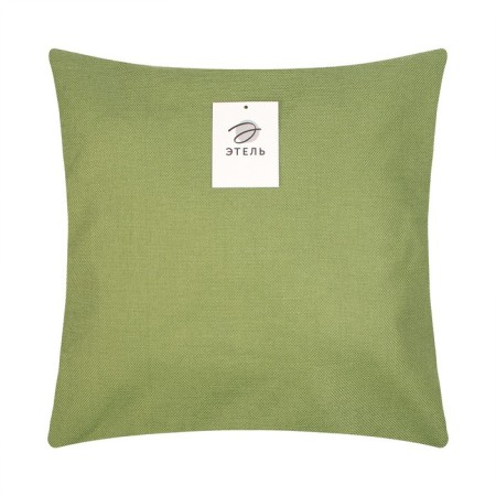 Decorative pillowcase "Ethel" Rogozhka 45*45 cm pistachio 100% p/e-4
