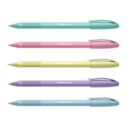 Ballic handle Erichkrause U-109 Pastel Stick & Grip 1.0, Ultra Glide, Blue Ink color-6