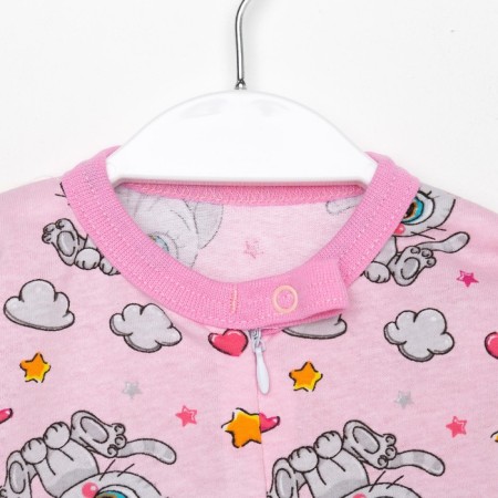 Combiason children, pink color, height 74 cm-1
