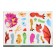 A cheerful designer with dinosaur stickers