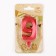 Candle in the Cake "Fine", number "9", red metallic, 6.5 cm