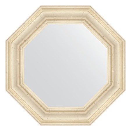 Mirror in the baguette frame, poisoned silver 99 mm, 64x64 cm
