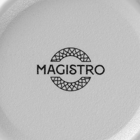 Porcelain bowl Magistro line, 850 ml, d = 15 cm, white color-5