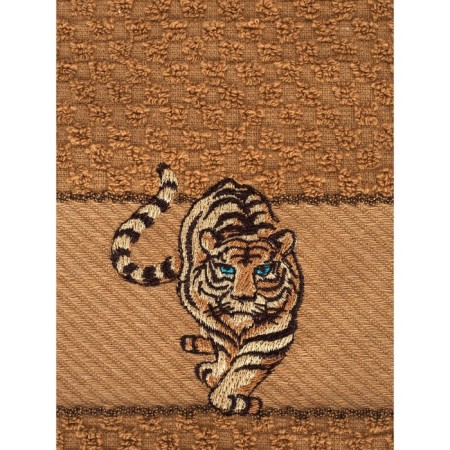 Set of terry napkins Diva Afrodita Ceylin "Tiger", size 40x60 cm, 2 pcs-3