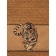 Set of terry napkins Diva Afrodita Ceylin "Tiger", size 40x60 cm, 2 pcs