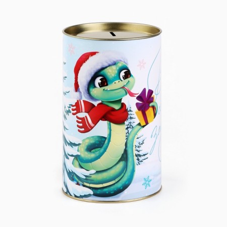 Piggy bank XXL New Year's "everything will come true", 20 x 12.2 cm-1