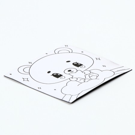 Magnet Coloring Color "Bear", 10 x 10 cm-2