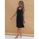 Female dress, size XL, black color