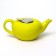 Elrington teapot “Felicita, glaze”, 1 l, lemon color