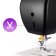 Sewing machine KitFort KT-6057, 70 watts, 23 operations, semiautomatic device, white-hourly