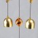 Wind Music Metal "Fan" 3 bells 27.5 cm