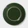 Porcelain plate Punto Verde, D = 20 cm