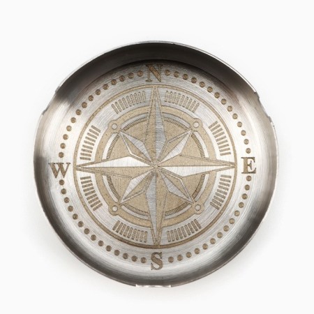 Ashtray "Wind Rose", 8 x 3 cm-3