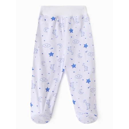 Children's sliders "giraffes", white/blue color, height 74