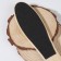 Feet heaps, sandpaper, bilateral, 23.6 cm, wooden