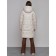 Coat insulated winter female, size 44, beige color
