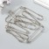 Set of decor for creativity "Pin" set 10 pcs silver 7x1.5 cm