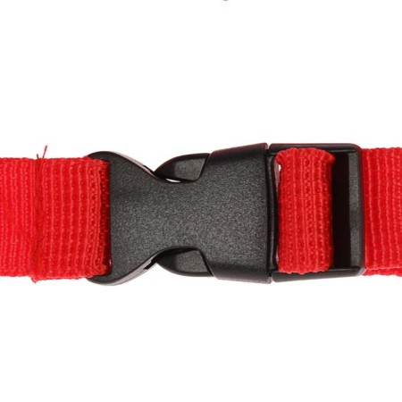 Muzzle mesh with double fixation, size S, red-3