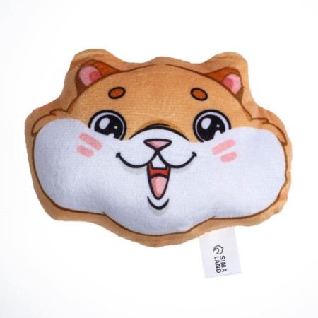A toy for cats with mint "hamster", 12 x 9.2 cm-1