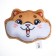 A toy for cats with mint "hamster", 12 x 9.2 cm