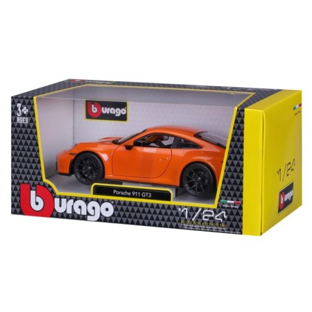 BBURAGO Porsche 911 GT3, Die-Cast, 1:24, opening doors-10