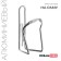 Dream Bike Flag holder, aluminum, gray color, without fasteners
