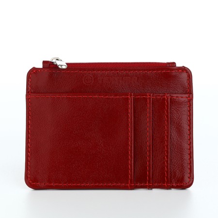 Busmaker leather, Textura, 8 cards, red color