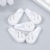 Hook plastic, universal set 5 pcs 3x1.5 cm